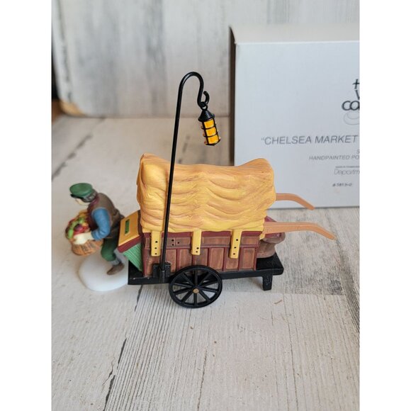 Dept 56 58130 Chelsea market fruit vendor village accessory Xmas - Picture 6 of 7